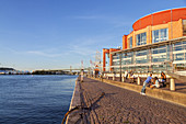 Opernhaus im Hafen Lilla Bommen, Göteborg, Bohuslän, Västra Götalands län, Südschweden, Schweden, Skandinavien, Nordeuropa, Europa