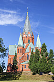 Church Sankt Petri in Västervik, Smaland, Kalmar land, South Sweden, Sweden, Scandinavia, Northern Europe, Europe