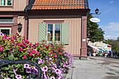 Pedestrian zone in the old town of Sigtuna, Uppland, South Sweden, Sweden, Scandinavia, Northern Europe, Europe