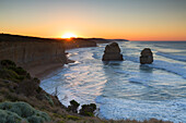 Twelve Apostles at dawn, Port Campbell National Park, Great Ocean Road, Victoria, Australia, Pacific