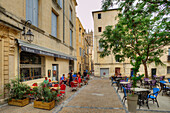 Restaurant, old town, Montpellier, Herault, Languedoc-Roussillon, France