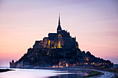 Le Mont Saint Michel, Brittany, France.