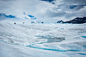 Argentina, Patagonia, El Calafate , Los Glaciares National Park, Walk on the glacier Perito Moreno