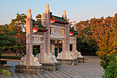 Martyr Shrine at sunset, Kaohsiung, Taiwan