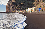 Playa del Puerto Beach of Puerto de Tazacorte, La Palma, Canary Islands, Spain, Atlantic, Europe