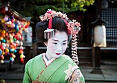 Japan , Kyoto City, japanese geisha.