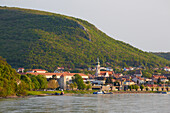 View at Hainburg  , Danube , Niederösterreich , Lower Austria , Austria , Europe