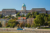 Palace , Castle at Buda , Budapest , River Danube , Hungary , Europe