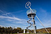 Germany, Baden-Wurttemburg, Weil am Rhein, Vitra Architectural Design Campus, Vitra Slide Tower, Carsten Holler, 2014.