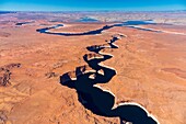 Colorado River, Lake Powell, Page, Arizona, Usa, America.