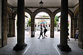 Plaza de los Fueros, Gernika-Lumo, Biscay, Basque Country, Spain.