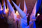 Actors from te village itself featuring the Dance of the Dead in Verges, Spain, one of the few such features surviving in Europe from the Middle Age.