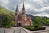 Nuestra Señora de Covadonga Sanctuary. Asturias. Spain.