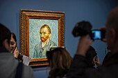 Van Gogh Selbstbildnis, Museum d'Orsay, Paris, Frankreich