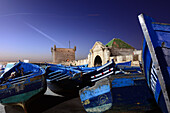 Castle with fishery harbor, Essaouira, Morocco