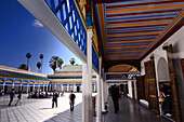 im Palais de la Bahia, Marrakesch, Süd-Marokko, Marokko