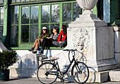 In the Burg garden at the Hofburg, Vienna, Austria