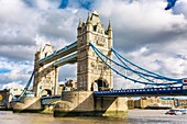 Tower Bridge and River Thames. London, United Kingdom, Europe.
