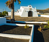 La Magdalena chapel. Masdache, Tias. Lanzarote, Canary Islands, Spain, Europe.