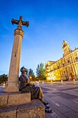 Hotel Parador of San Marcos in Leon, Way of St. James, Leon, Spain.