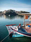 The harbour at Syvota on the coast of Epirus in northern Greece.