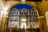 Cathedral of Ferrara in Piazza della Cattedrale, Ferrara, Emilia Romagna, Italy.