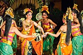 Traditional dance (Legong dance and Ramayana). Ubud Palace. Ubud. Bali. Indonesia.