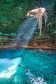 Cenote Samula, near Valladolid, Yucatan, Mexico