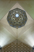 Doha. Qatar. Museum of Islamic Art designed by I.M.Pei. Interior apex of the atrium.