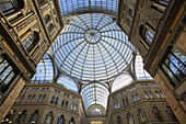 Galleria Umberto I in Naples, Italy.