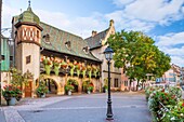 Old town in Colmar, Alsace, France, Europe.