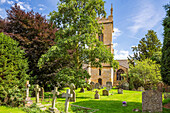 St Leonard's Church, Bretforton, Worcestershire, England, United Kingdom, Europe.