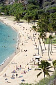 Hanuama Bay beach Oahu Hawaii USA.