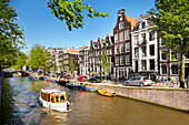 Amsterdam canal - Holland Netherlands.
