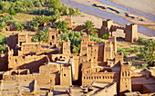 Ait Benhaddou fortress near Ouarzazate, Morocco.