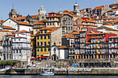 Ribeira Houses, Ribeira District, Porto, Portugal.