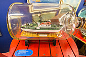Harlingersiel, Tradition, Volkskunst, Maritim, Schiffsmodell, Flaschenschiff Museum, Niedersachsen, Deutschland
