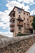 Casas colgadas (Hanging Houses). City of Cuenca (UNESCO World Heritage Site), Castile-La Mancha, Spain
