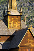 Lom Stabkirche, Ottadalen, Oppland, Norwegen