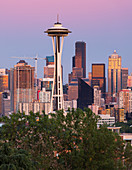 Skyline von Seattle, Kerry Park, Space Needle, Washington, USA