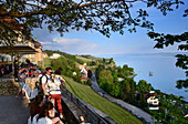 View on Meersburg at Lake Constance, Baden-Wurttemberg, Germany