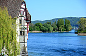 Stein at Rhein river, eastern part of Switzerland, Switzerland