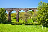 Dry Beck Viaduct near Armathwaite Settle to Carlisle Railway Line, Eden Valley, Cumbria, England, UK.