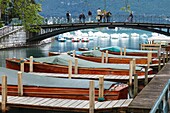 Bridge of love, Annecy, Savoie, France, Europe.