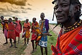 masai etnic people. masai mara national park. Kenya