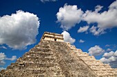 El Castillo (or Pyramid of Kulkulcan), Chichen Itza, Yucatan, Mexico