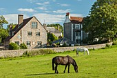 Ovingdean village near Brighton, East Sussex, England.