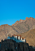 A view of the magnificent 1000-year-old Lamayuru Monastery in the remote region of Ladakh in northern India, India, Asia