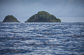 Small islands off the coast of Samoa