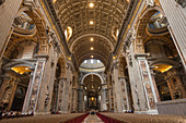 Peters dome, interior, Rome, Latium, Vatican
